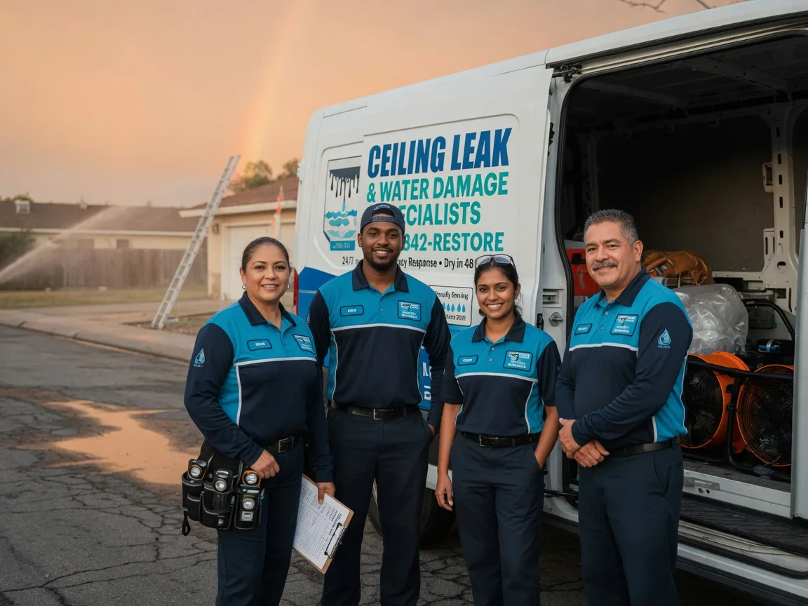Ceiling Leak Cleanup company in Liverpool, IL